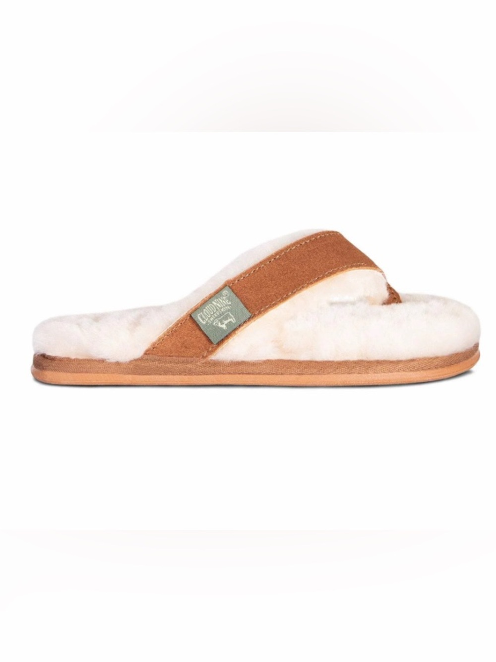 Cloud Nine Sheepskin Ladies Flip Flop 
Indoor/Outdoor Slide ...
